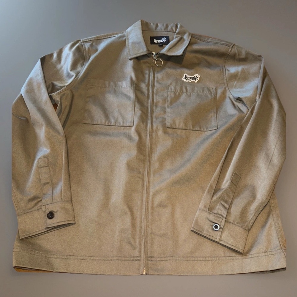 NWOT Welcome Mens L Work Jacket Goathead